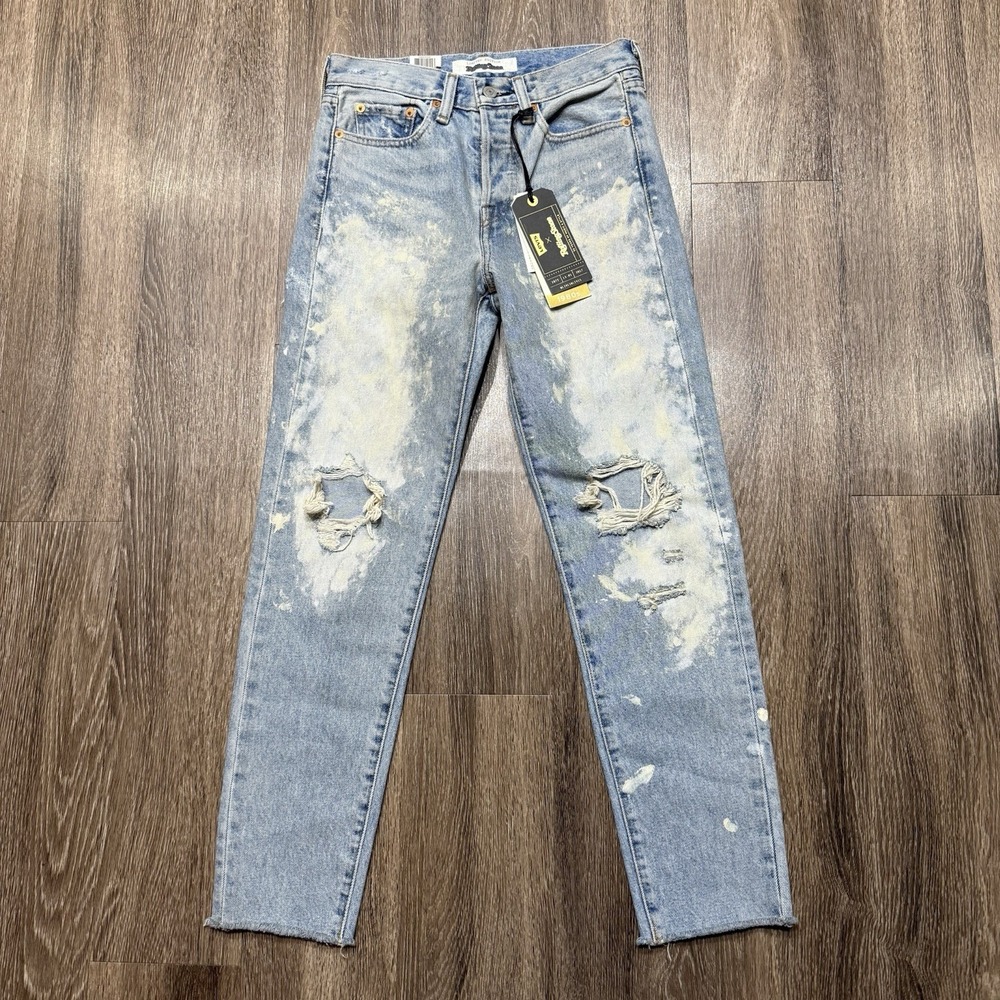 Levis Limited Edition Rolling Stone Womens Jeans Size 25 Distressed 1980s